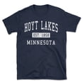 thumbnail image 1 of Hoyt Lakes Minnesota Classic Established Men's Cotton T-Shirt, 1 of 1