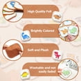 thumbnail image 4 of Felt Matching Game Woodland Animal Theme, Soft Montessori Memory Card Toy for Toddlers Ages 1-4, Sensory Flash Cards Educational Gift for Boys Girls, 4 of 7