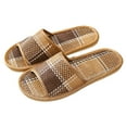 thumbnail image 1 of WEUVEB 1Par Zapatillas De Rattan Para Uso En Casa Con Material Y, 1 of 8
