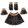 thumbnail image 2 of 1 juego de falda hula para fiesta hawaiana Luau, conjuntos para mujer, falda, accesorios hawaianos, 2 of 7