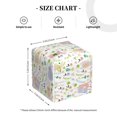 thumbnail image 4 of Kdxio Flower Rabbit Print Tissue Box Cover,Square Decorative PU Leather Facial Paper Case Organizer Holder Dispenser for Bathroom,Night Stands,Desk,Car 5.2''X5.2''X5.2'', 4 of 8