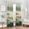thumbnail image 6 of Blackout Curtains Window Curtain for Bedroom Living Room 1 Panel 82"x42" Forest Filled with Fog, 6 of 8