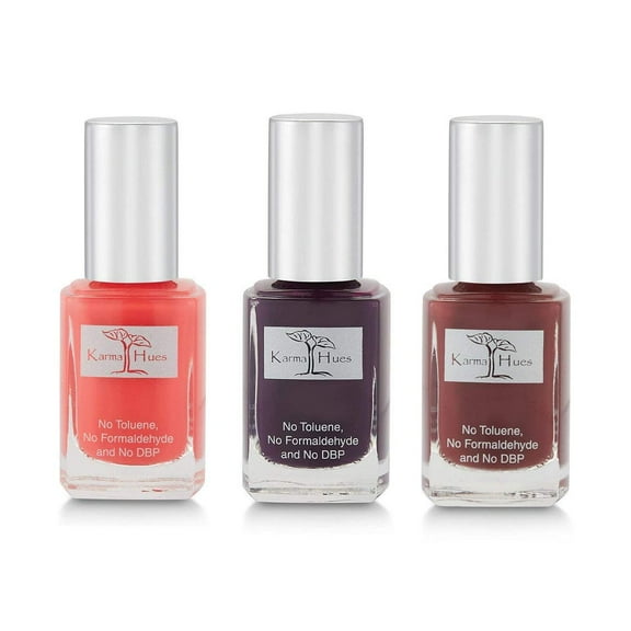 Karma Organic Beautiful Color | Combination Natural Nail Polish | Nontoxic Nail Art Vegan and Cruelty Free Nail Paint