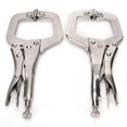 thumbnail image 1 of Alloy Steel C Clamp Vise Grip Locking Welding Quick Pliers Wood Tenon Locator, 1 of 5