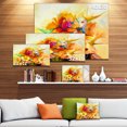thumbnail image 3 of Fleurs Gerbera Colorées Fantastiques - Grande Impression sur Toile Florale, 3 of 4