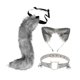 thumbnail image 2 of Conjunto de Collar y cola con orejas Salvador para cosplay de gato celebraciones regalos, 2 of 10