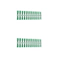 thumbnail image 1 of Seitruly 24 piezas de uñas postizas extralargas DIY sólidas y duraderas uñas acrílicas francesas resistentes al color para salones de 35 verde hierba 2Conjunto, 1 of 6