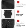 thumbnail image 4 of Guantes de trabajo aislados Guantes térmicos para nieve de invierno para mujeres y hombres Negro XL Xemadio CJWUS-6492, 4 of 7