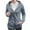 Womens Coats & Jackets Gray, variant on Winter Coats for Women with Hooded and Pockets Plus Size M-4X Fleece Lined Full Zipper Jackets Casual Solid Long Sleeve Warm Outerwear Coats