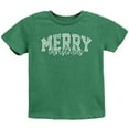 thumbnail image 6 of Merry Christmas Varsity Checkered - Youth Short Sleeve Graphic T-Shirt, 6 of 10