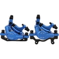 thumbnail image 3 of IWMango HB-100 Bike Aluminium Alloy Hydraulic Disc Brake Set Front Rear for Mountain Road Bicycleblue, 3 of 10
