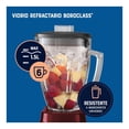 thumbnail image 3 of Licuadora Oster 6 Velocidades más Pulso con Vaso de Vidrio BoroClass Roja, 3 of 4