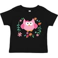 thumbnail image 3 of Inktastic Owl for Girls Girls Toddler T-Shirt, 3 of 5