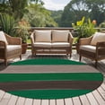 thumbnail image 4 of Green Brown Wood Grain Round Area Rug 5Ft Washable Circle Rugs for Living Room Bedroom, Farmhouse Country Vintage Geometric Non-Slip Carpet Floor Mats Indoor Outdoor Carpet Runner Home Decor, 4 of 8