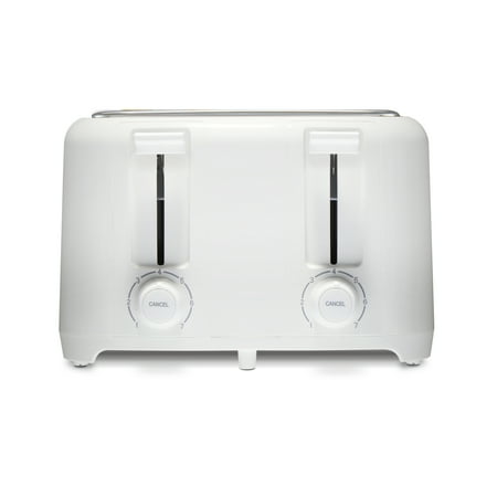 Proctor Silex Wide-Slot 4 Slice Toaster  White  24214PS