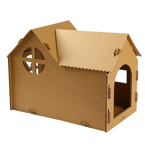 Cardboard Cat House