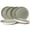 Gradient Green, variant on Pokini Stoneware Dinnerware Sets for 6, 10 inch plate