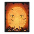 thumbnail image 2 of ABPHQTO Juego de ropa de cama de 3 piezas Funda nórdica de luna de Halloween aterradora con 2 fundas de almohada para la decoración de la habitación del hogar, 2 of 4