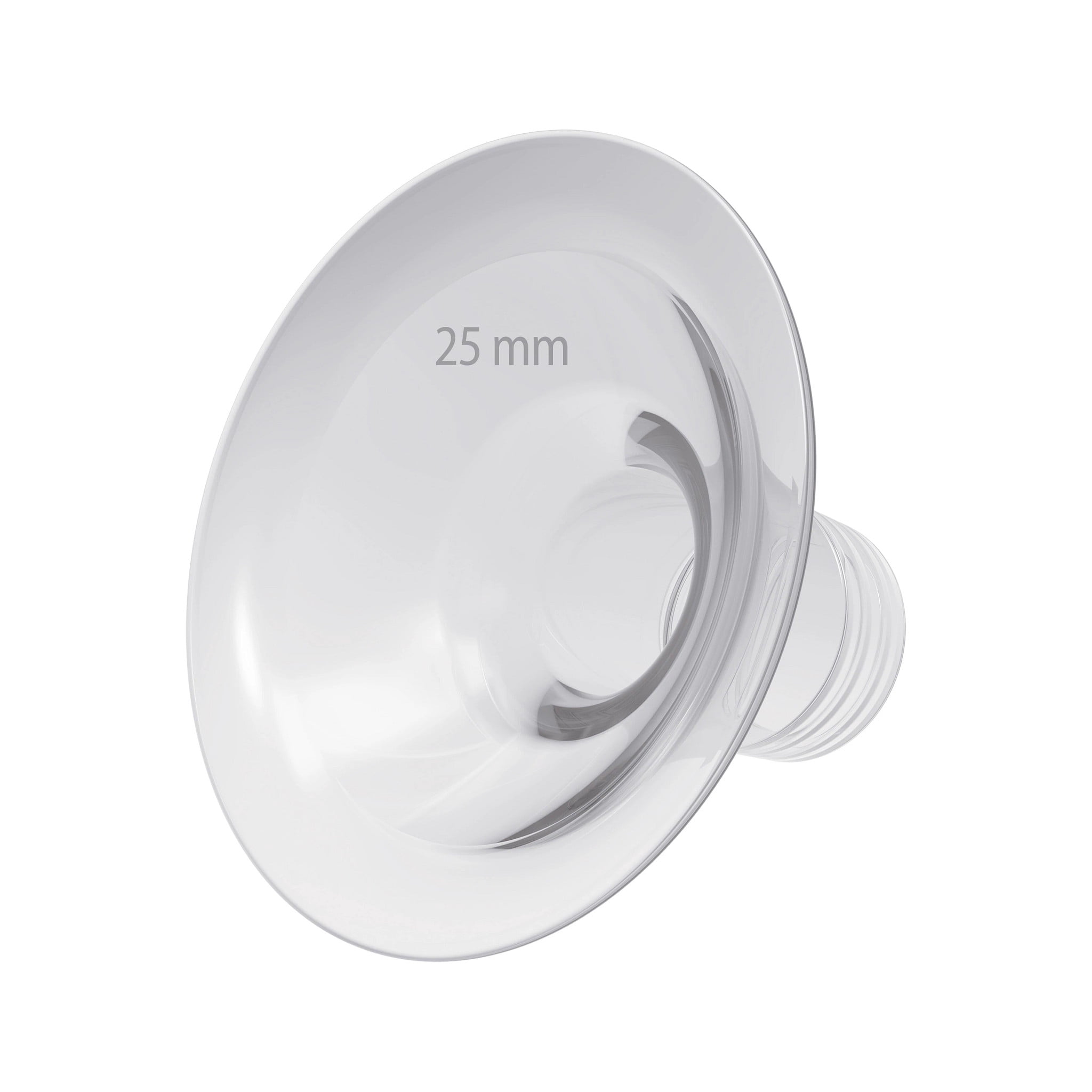 Dr. Brown's Soft Shape Silicone Shields, Flange for Manual/Electric Breast Pump, Size B(25mm) 2-Pack