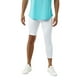 thumbnail image 4 of Txlixc Hombres #39;s 3/4 Pantalones de compresión de una pierna Medias Leggings Deportes Baselayer Correr Yoga activo Pantalones de chándal de longitud asimétrica Txlixc Casual, 4 of 9