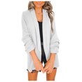 thumbnail image 4 of Vedolay Womens Cardigans Lightweight Winter Knitted Shawl Cardigan Sweaters Coats White,M, 4 of 4