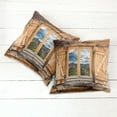 thumbnail image 2 of Ambesonne Colorful Throw Pillow Cover 2 Pack, Mountains and Valleys, 24", Multicolor, 2 of 6