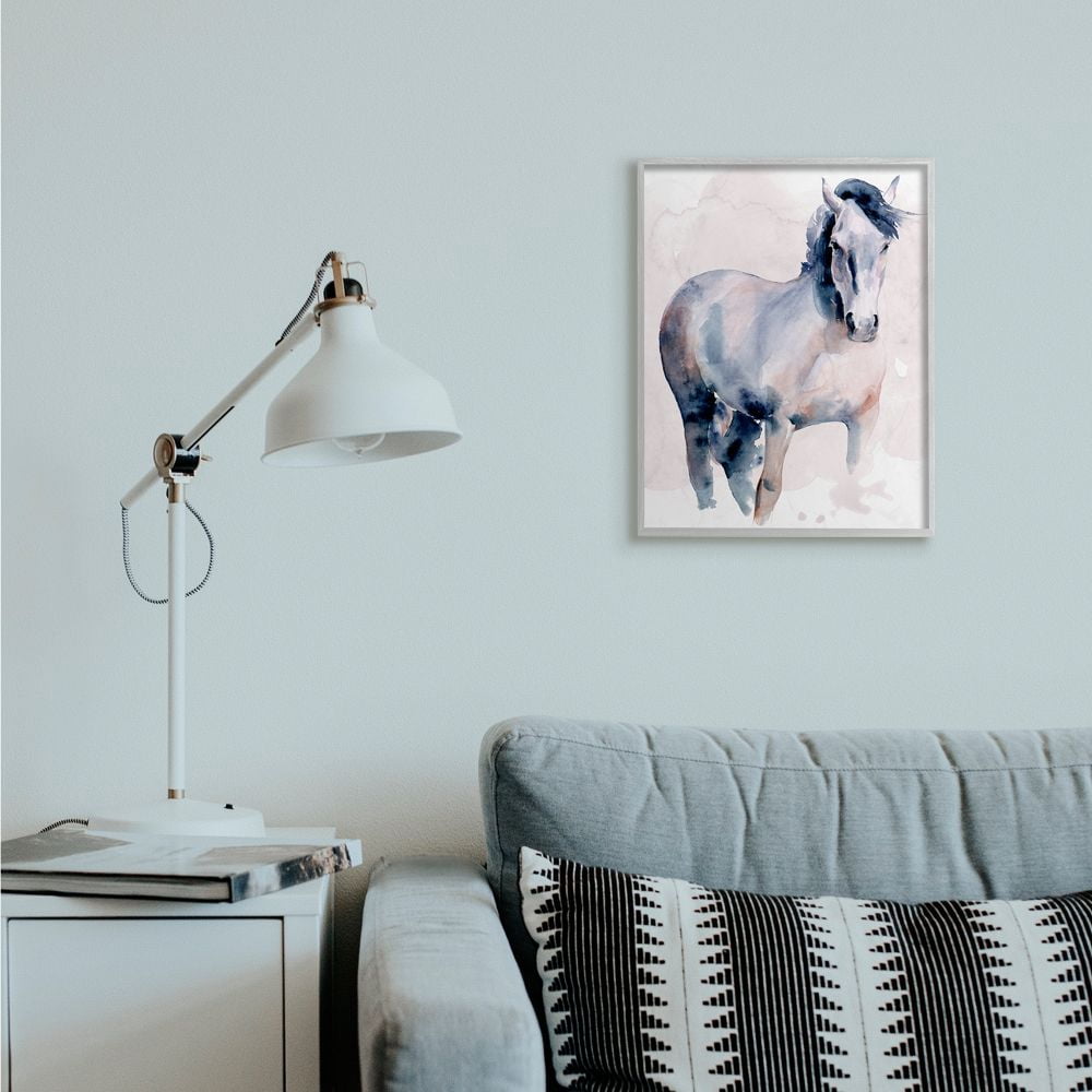 Stupell Industries Americana Horse Figure Southwestern Watercolor Designed by Jennifer Paxton Parker