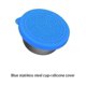 thumbnail image 2 of Contenedor de aderezo para ensaladas Matsuzay, caja de condimentos, acero inoxidable, azul, 2 of 6