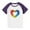 B-Purple, variant on TEAJOPSUU Boys Girls Crew Neck Shirts Kids Tween Color Blocked Short Sleeve Top Casual Summer Soft Raglan Tees Cute Rainbow Heart Blouse 3-15 Years A-Purple