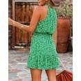 thumbnail image 4 of Sherrylily Summer Dress for Women Chiffon Blouses Skirt Spaghetti Sleeveless Tops Halter Ruffle Dresses, 4 of 4