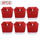 thumbnail image 1 of 1-10PCS Santa Hat Chair Cover Christmas Table Decoration Santa Hat Home Decoration Christmas Gifts, 1 of 5