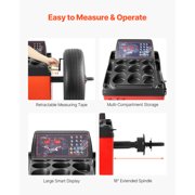 VEVOR Electric Tire Changer, 18 Spindle, Durable Tire Changer Tire Balancer with 1.5 HP Motor, Accurate Tire Changer Tire Balancer with Auto Calibration Mode, FIt for Sedans/SUVs/Pickup Trucks