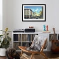 thumbnail image 4 of Art.com St. Petersburg, Florida - View Down Central Avenue Art Print by Lantern Press, Black Frame Wall Art, 44" x 32", 4 of 5