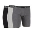 thumbnail image 2 of Polo Ralph Lauren Mens 3-Pk. Classic Stretch Boxer Trunks (XLarge, Gray/Black), 2 of 3
