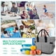 thumbnail image 2 of Naiovety Bolsa de almuerzo OxfordCloth con tecnología de aislamiento duradera y bolsa Bento con bolsillos multifuncionales azul, 2 of 5