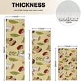 thumbnail image 4 of Colorful Mushroom Berry Leaf Beige Pattern Kitchen Rugs Sets Of 3,Kitchen Runner Rugs Non Skid Washable,Decorative Kitchen Floor Mats for Kitchen,Sink,Laundry,17"x30"+ 17"x47" + 17"x59", 4 of 6