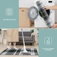thumbnail image 6 of Blue Green Plaid Checkered Pattern Kitchen Rugs Sets Of 3,Kitchen Runner Rugs Non Skid Washable,Decorative Kitchen Floor Mats for Kitchen,Sink,Laundry,17"x30"+ 17"x47" + 17"x59", 6 of 6