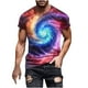 thumbnail image 2 of Tops para hombre, blusas y camisas de manga corta con cuello redondo para hombre. Camiseta casual de manga corta con cuello redondo y estampado de cielo para hombre. Blusa para hombre., 2 of 5
