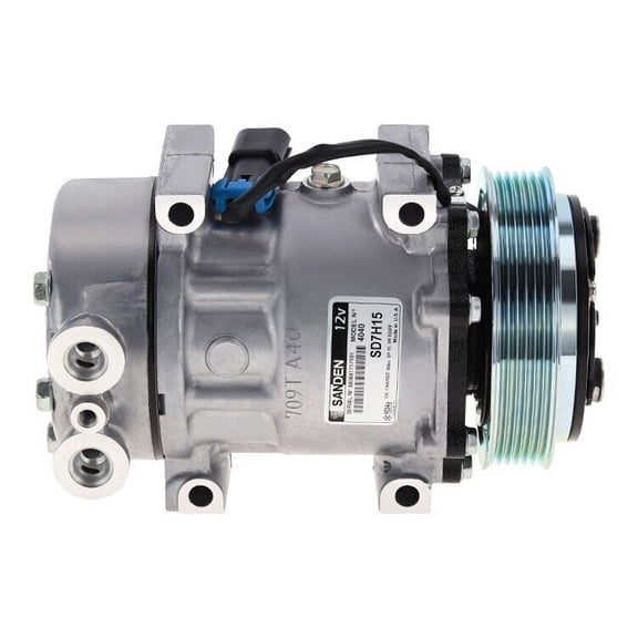 New SANDEN OEM A/C Compressor for Kenworth T800, W900 - OE# 4040