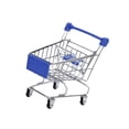 thumbnail image 2 of Mini Shopping Carts Toy Shopping Trolley Toy Storage Container Toys Size L Dark Blue, 2 of 7