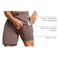 thumbnail image 4 of Shorts CRZ YOGA 7'' de Secado Rápido 2 en 1 con Bolsillos Deportivos, 4 of 7