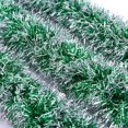 thumbnail image 4 of 33 Feet Christmas Tinsel Garland Metallic Twist Garland Frost Tip Glitter Shiny Wreath for Christmas Tree Party Supplies Indoor and Outdoor Decor, 4 of 5