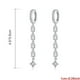 thumbnail image 4 of Elegant Zircon Dangle Earrings Fashion Wedding Drop Earrings Birthday Gift, 4 of 5