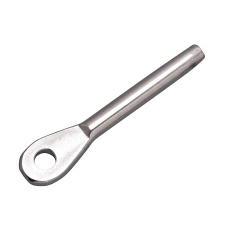 

316 STAINLESS STEEL SWAGE AIRCRAFT EYE 3/16 (S0733-0005)