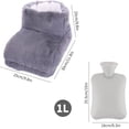 thumbnail image 2 of Adjustable Heat Settings, Portable Heating Pad, Electric Heated Slippers For Women And Men, Safety Features With Smart Temperature Control, Ideal Gift Choice For Loved Ones, Foot, 2 of 5