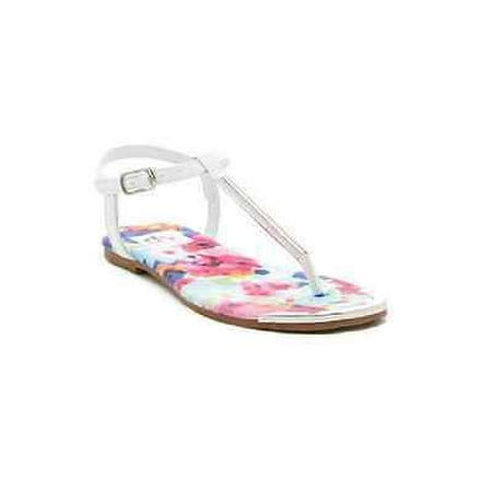 

Dolce Vita Girls Amiga Sandals T-strap vamp Youth Leather/Rubber Size US 13
