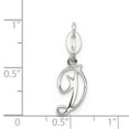 thumbnail image 2 of Beautiful Sterling Silver Initial D Pendant, 2 of 2