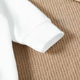 thumbnail image 5 of Paguaki Baby Boy Clothes Fall Winter Outfits Letter Crewneck Sweatshirt Casual Solid Color Pants 2Pcs Clothes Set Toddler Boy Outfits, 5 of 7