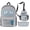 Grey, variant on Jey Uso Yeet Merch 3-piece canvas backpack shoulder bag for women and men,3D travel bag, casual outdoor backpack