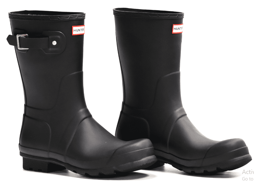 Hunter Original Refined Slim Fit Short Wellington Boot